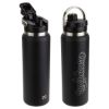 Promotional and Custom NAYAD Traveler 40 oz Stainless Bottle w Twist-Top Spout - Black