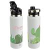 Promotional and Custom NAYAD Traveler 40 oz Stainless Bottle w Twist-Top Spout - White