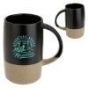 Promotional and Custom Monticello 17 oz Ceramic Mug - Black
