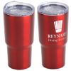 Promotional and Custom Belmont 20 oz Vacuum Insulated Stainless Steel Travel Tumbler - Red