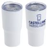 Promotional and Custom Belmont 20 oz Vacuum Insulated Stainless Steel Travel Tumbler - White