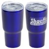 Promotional and Custom Belmont 30 oz Vacuum Insulated Stainless Steel Travel Tumbler - Blue
