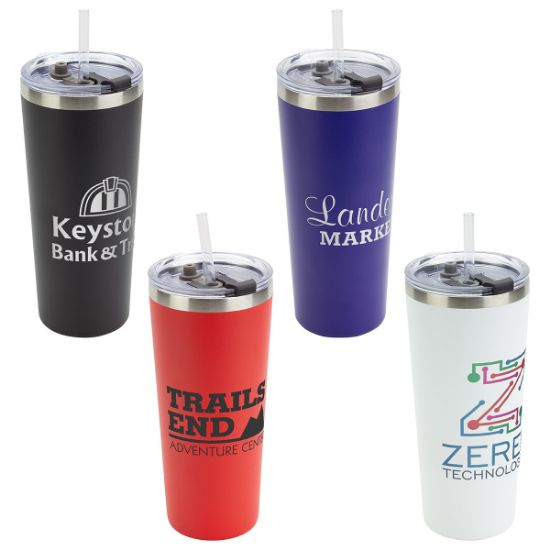 Promotional and Custom Brighton 20 oz Vacuum Insulated Stainless Steel Tumbler