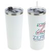 Promotional and Custom Brighton 20 oz Vacuum Insulated Stainless Steel Tumbler - White