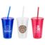 Promotional and Custom Trifecta 16 oz Tumbler with Lid + Straw