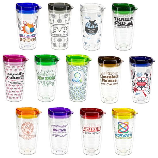 Promotional and Custom Reef 16 oz Tritan Tumbler with Translucent Lid