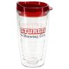 Promotional and Custom Reef 16 oz Tritan Tumbler with Translucent Lid - Red