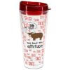 Promotional and Custom Seabreeze 22 oz Tritan Tumbler with Translucent Lid - Red