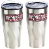 Promotional and Custom Oasis 20 oz Stainless Steel Polypropylene Tumbler - Silver