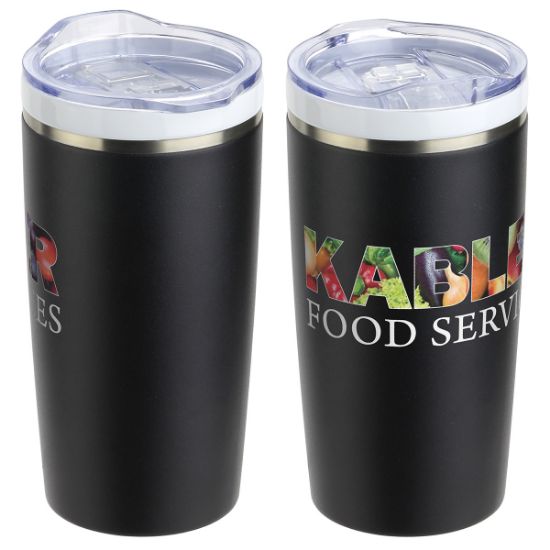 Promotional and Custom Cardiff 20 oz Ceramic-Lined Stainless Steel Tumbler