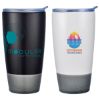 Promotional and Custom Fortuna 12 oz Double-wall Ceramic Tumbler