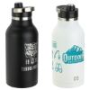 Promotional and Custom NAYAD Traveler 64 oz Stainless Double-wall Bottle with Twist-Top Spout