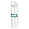 Promotional and Custom Velo 32 oz PET Bottle with Flip-Up Lid - Clear
