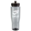 Promotional and Custom Sprint 28 oz PET Eco-Polyclear Bottle with Push-Pull Lid - Smoke