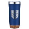 Promotional and Custom Cerano 22 oz Vacuum Insulated Tumbler with Cork Base - Navy
