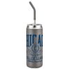 Promotional and Custom Sirena 20 oz Vacuum Insulated Tumbler with Straw - Gray