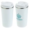 Promotional and Custom SENSO Ergo-Grip 16 oz Vacuum Insulated Stainless Steel Tumbler - White