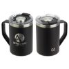 Promotional and Custom NAYAD Metro 15 oz Stainless Double-wall Mug - Black