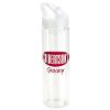 Promotional and Custom Arena 25 oz PET Eco-Polyclear Infuser Bottle with Flip-Up Lid - Clear
