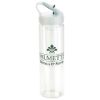 Promotional and Custom Arena 25 oz PET Eco-Polyclear Infuser Bottle with Flip-Up Lid - Green