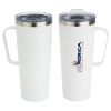 Promotional and Custom Maroni 28 oz Vacuum Insulated Stainless Steel Mug - White