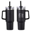 Promotional and Custom Maxim 40 oz Vacuum Insulated Stainless Steel Mug - Black