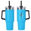 Promotional and Custom Maxim 40 oz Vacuum Insulated Stainless Steel Mug - Cloud Blue