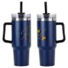 Promotional and Custom Maxim 40 oz Vacuum Insulated Stainless Steel Mug - Navy Blue