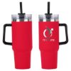 Promotional and Custom Maxim 40 oz Vacuum Insulated Stainless Steel Mug - Red