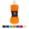 Promotional and Custom Comfort Grip 16 oz Water Bottle with Neoprene Waist Sleeve - Orange