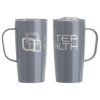 Promotional and Custom Mitre 20 oz Vacuum Insulated Stainless Steel Mug - Grey