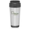 Promotional and Custom 16 oz. Stainless Steel Insulated Travel Mugs - Steel