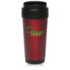 Promotional and Custom 16 oz. Stainless Steel Insulated Travel Mugs - Red