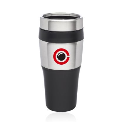 Promotional and Custom 16 oz. Insulated Plastic Travel Mugs