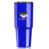 Promotional and Custom 32 oz. Barton Plastic Double Wall Travel Mugs - Blue