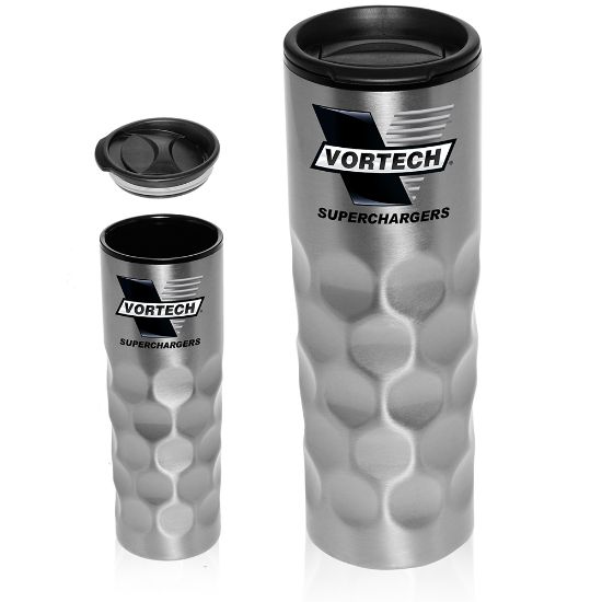 Promotional and Custom 16 oz. Stainless Steel Travel Coffee Mugs