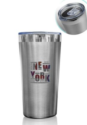 Promotional and Custom 16 oz. Hakatan Stainless Steel Travel Mugs