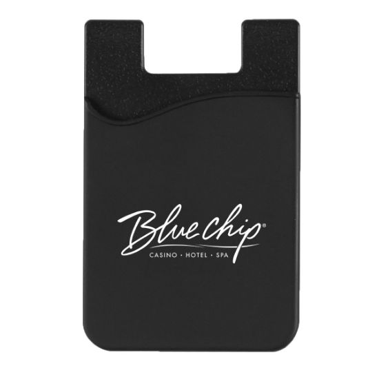 Silicone Phone Wallet - Black