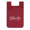 Silicone Phone Wallet - Burgundy