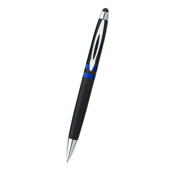 Riviera Stylus Pen - Black with Blue