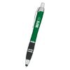 Tri-band Pen With Stylus - Green