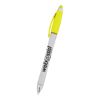 Harmony Stylus Pen With Highlighter - White with Yellow