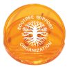 Round Shape Clip - Translucent Orange