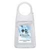 1.35 Oz. Hand Sanitizer With Color Moisture Beads - Clear with White Cap