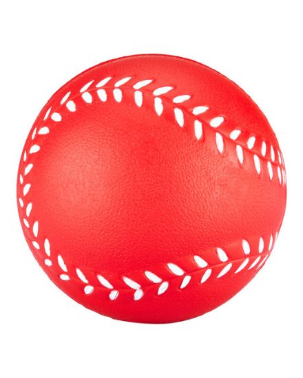 Baseball Stress Reliever - Red
