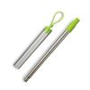 Collapsible Straw Set - Lime Green