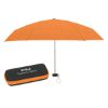 37\" Arc Telescopic Folding Travel Umbrella With Eva Case