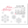 Adhesive Peel-N-Stick® - Rectangle Full Color  Calendar 