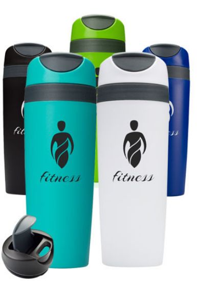 Promotional and Custom 16 oz. Snap Seal Tumbler Travel Mugs