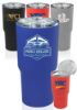 Promotional and Custom 17 oz. Rubberized Stainless Steel Travel Mugs